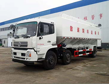 东风15吨散装饲料运输车CLW5250ZSLD4